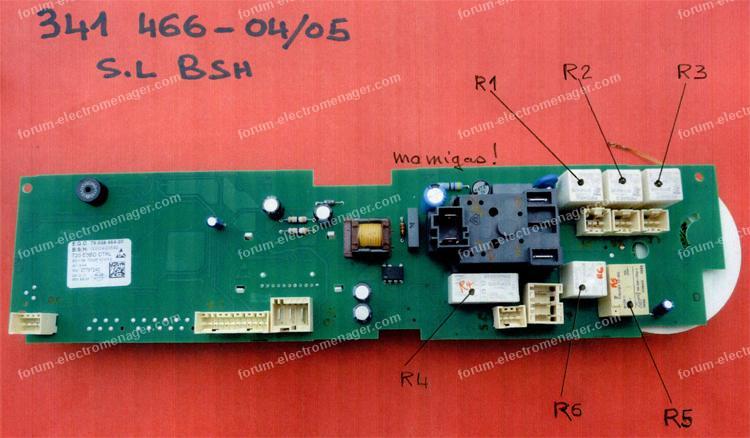 circuit imprimé côté composants