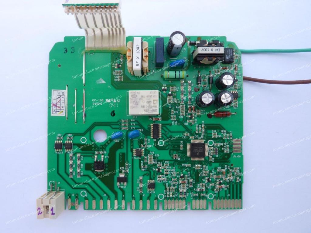 carte 0188-0001m lave-vaisselle Electrolux