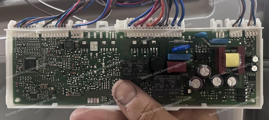 carte frigo congélateur Bosch