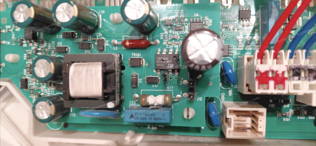 carte Selcom lave-linge Electrolux EWW1486HDW