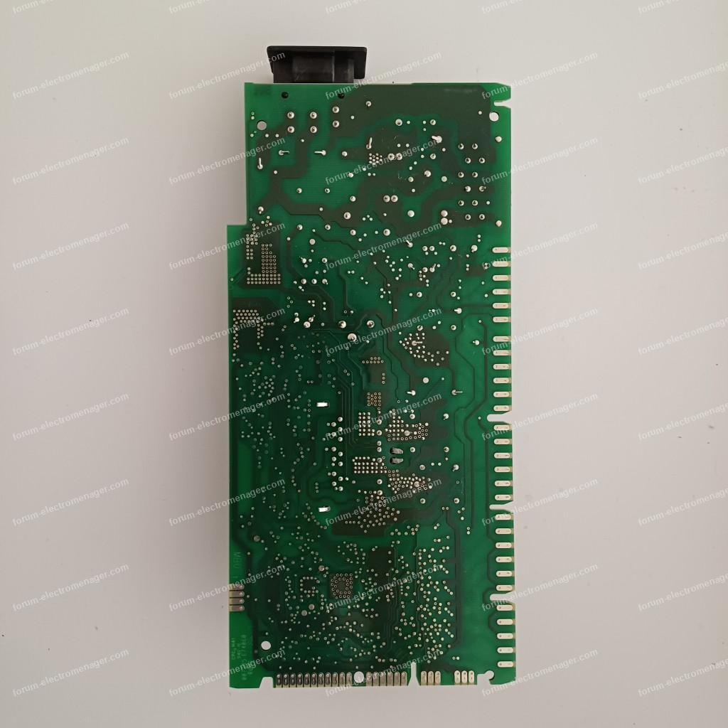 composants électronique HS carte lave-vaisselle Siemens