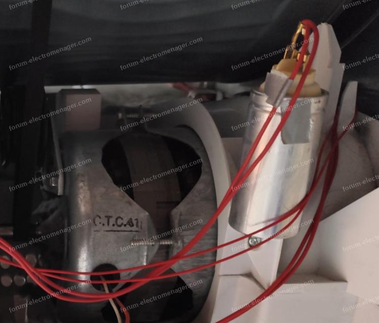 condensateur de déphasage sèche-linge