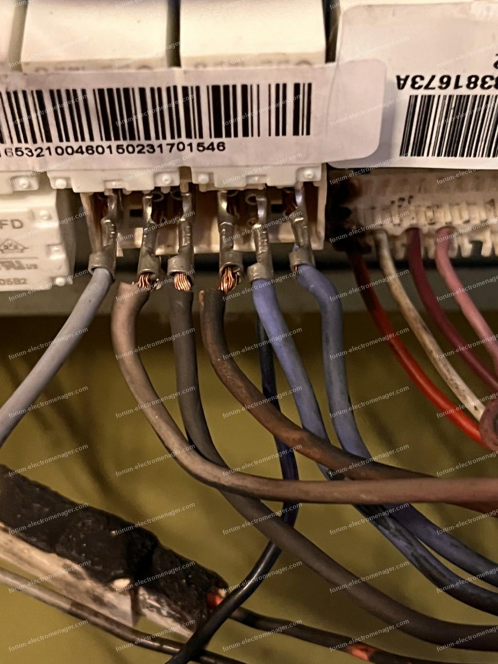 connecteur carte de puissance four SMEG