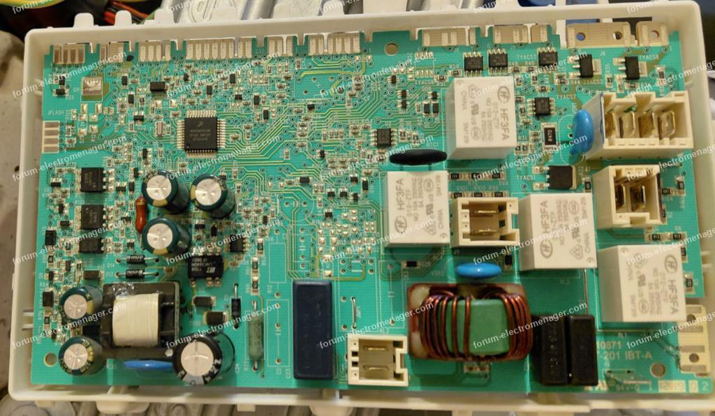 dépannage carte lave-linge Electrolux EWF1286GDW