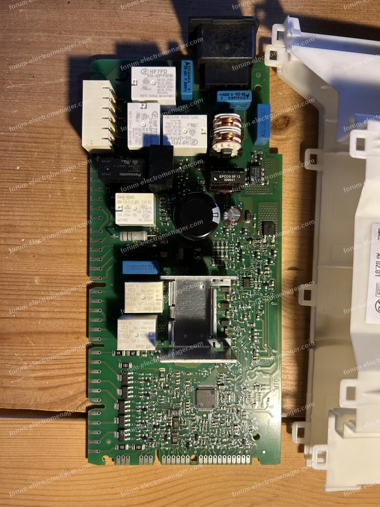 dépannage carte lave-vaisselle Siemens SN26V893EU/70