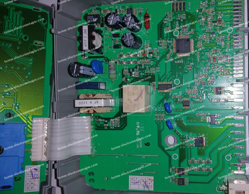 dépanner carte lave vaisselle Electrolux ESF65031W