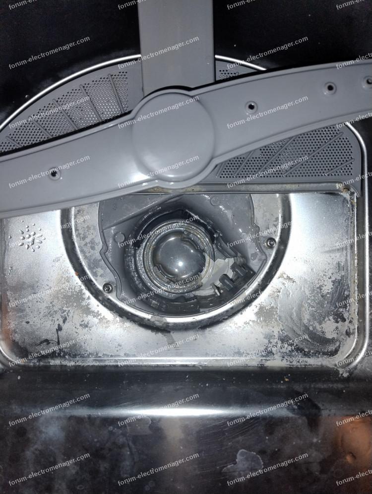 fond de cuve lave-vaisselle Siemens