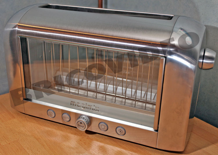 Soldes 135€ ! MAGIMIX Toaster Vision 11526, grille pain