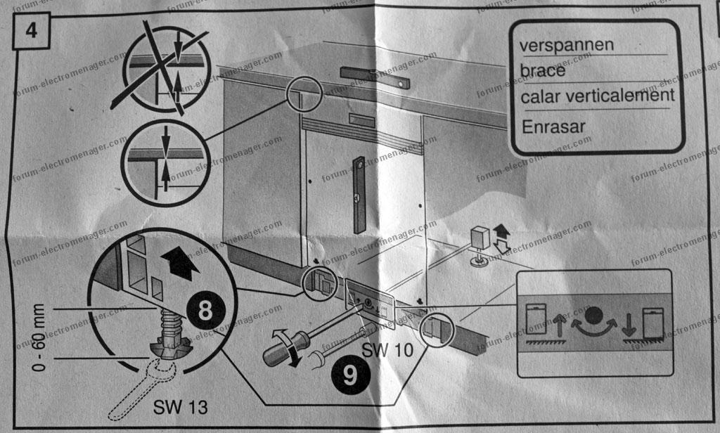 Installation Lave Vaisselle Siemens Encastrable Table De Cuisine