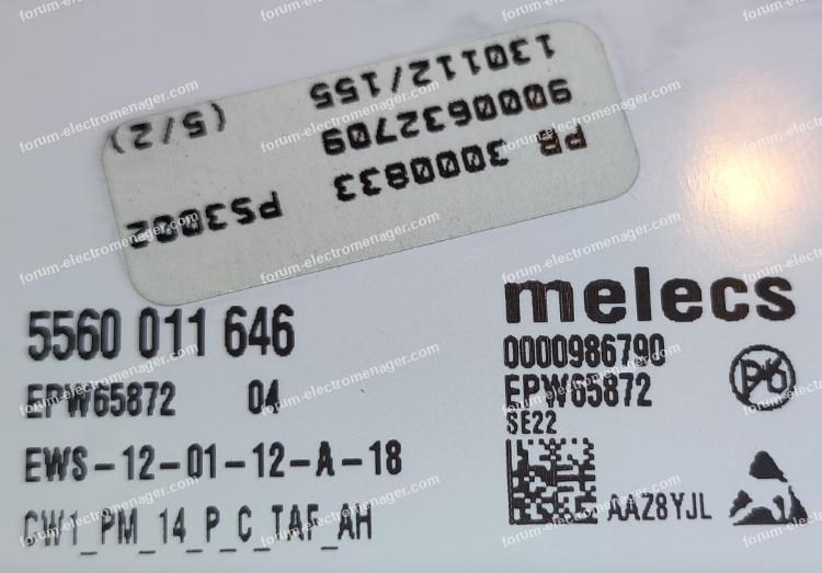 panne machine à laver Bosch WAE 28262FF/20