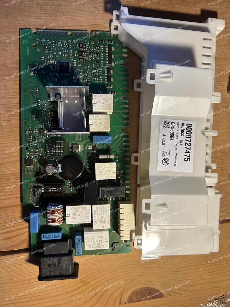 panne carte lave-vaisselle Siemens SN26V893EU/70