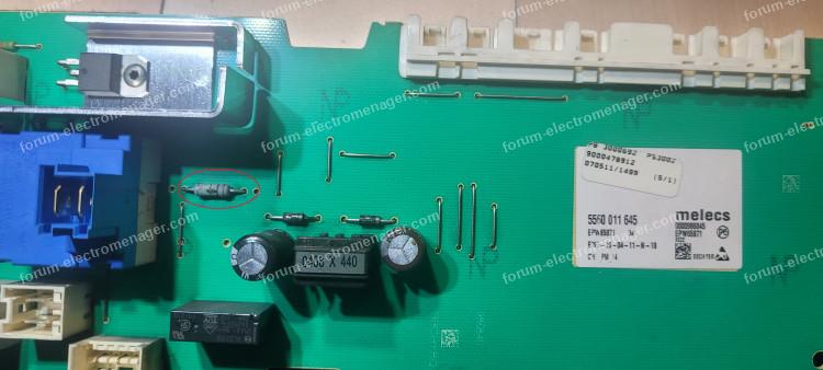 panne carte Melecs 5560 011 645