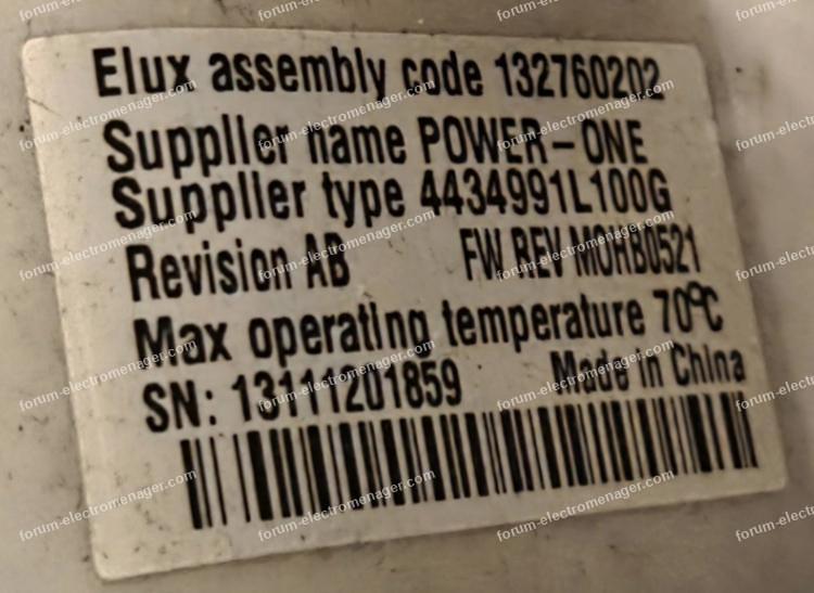 panne lave-linge Electrolux EWW1486HDW