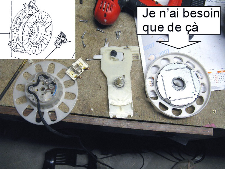comment réparer enrouleur aspirateur
